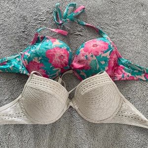 Underwire Bikini Top Size DD (JUST WHITE)